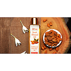 Ubtan ☘ Cold Pressed Sweet Almond Oil ☘ 11 { 50ml/200ml }
